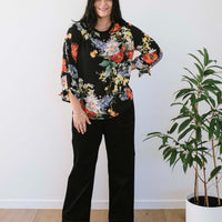 Bettie Monroe Rainforest Blouse