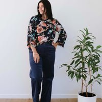 Bettie Monroe Rainforest Blouse