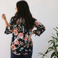 Bettie Monroe Rainforest Blouse