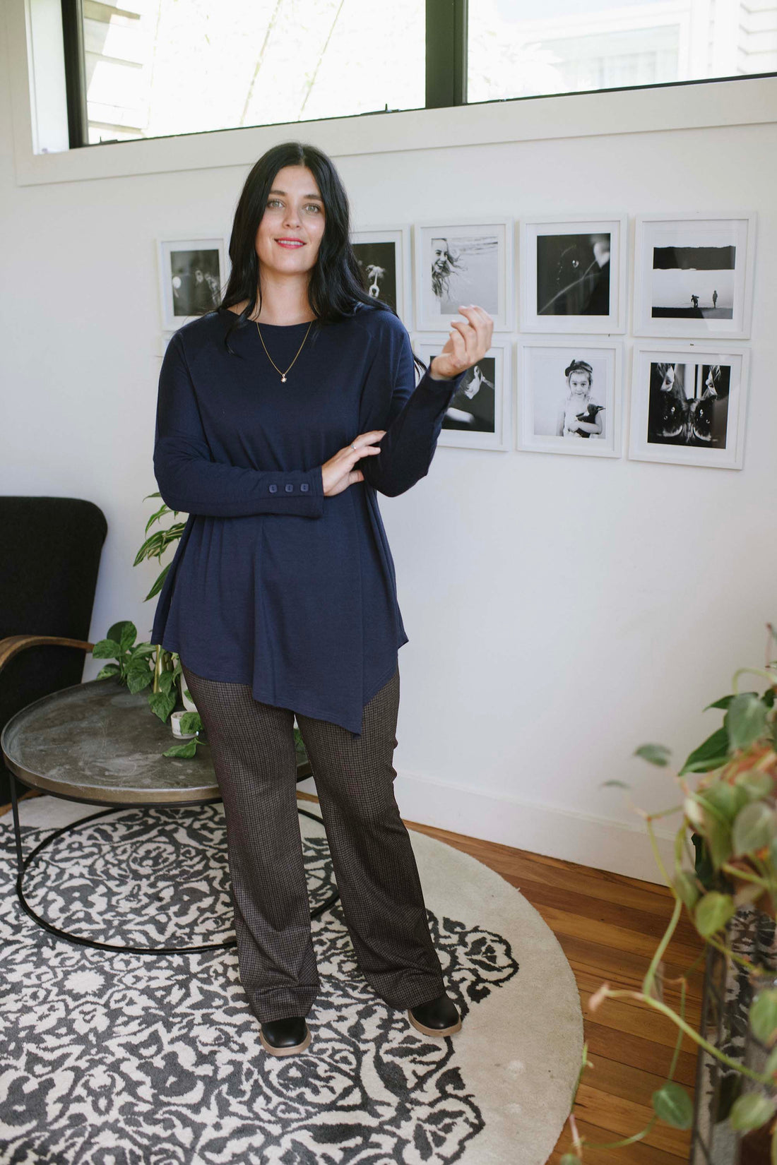 Bettie Monroe Falling Leaves Top