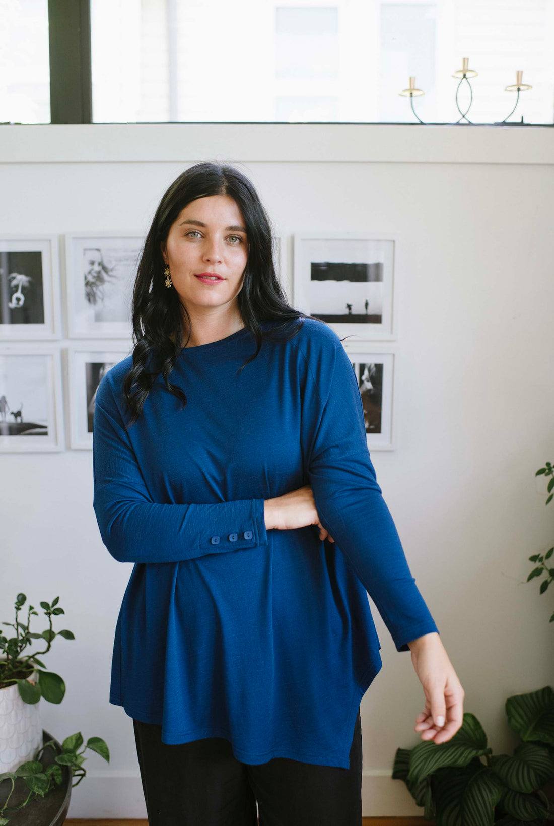 Bettie Monroe Falling Leaves Top