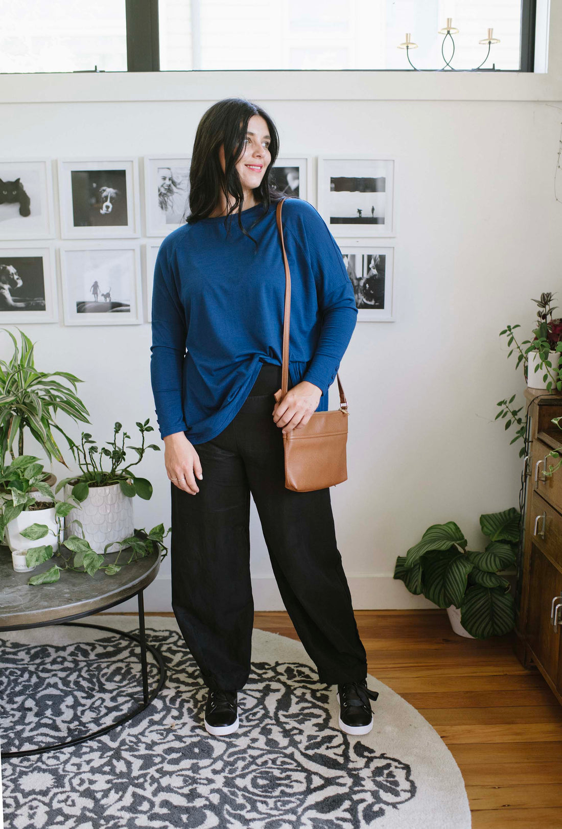 Bettie Monroe Falling Leaves Top