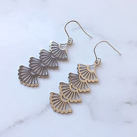 JJB Fan Earrings