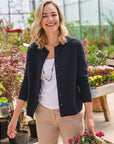 Classic Crew Neck Cardigan