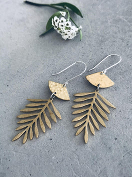 Chemistry Fern Earrings