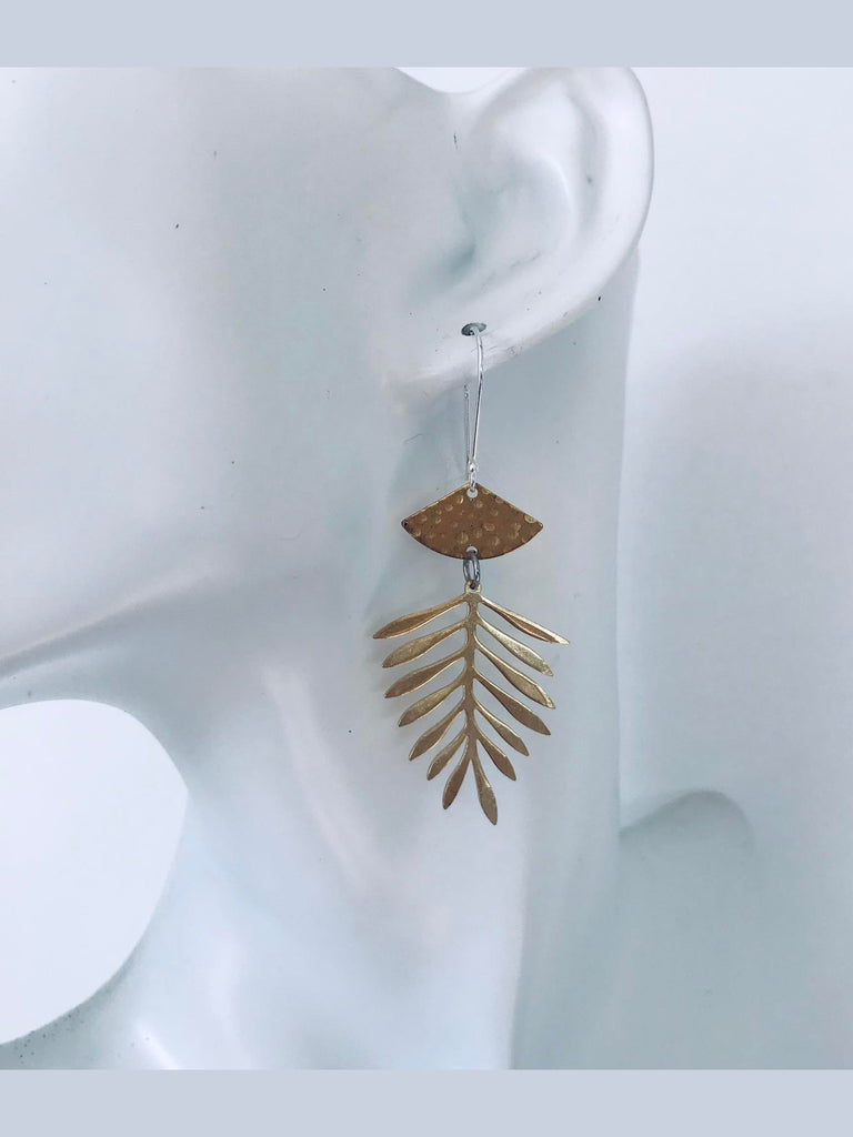 Chemistry Fern Earrings