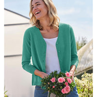 Classic V Neck Cardigan