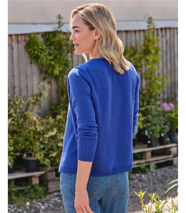 Classic V Neck Cardigan