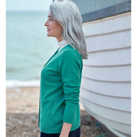 Classic V Neck Cardigan