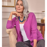 Classic V Neck Cardigan