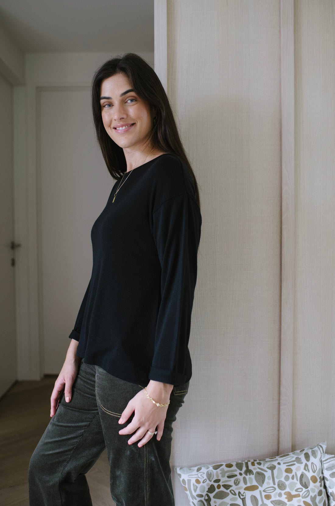 Bay Road Amber Boat Neck