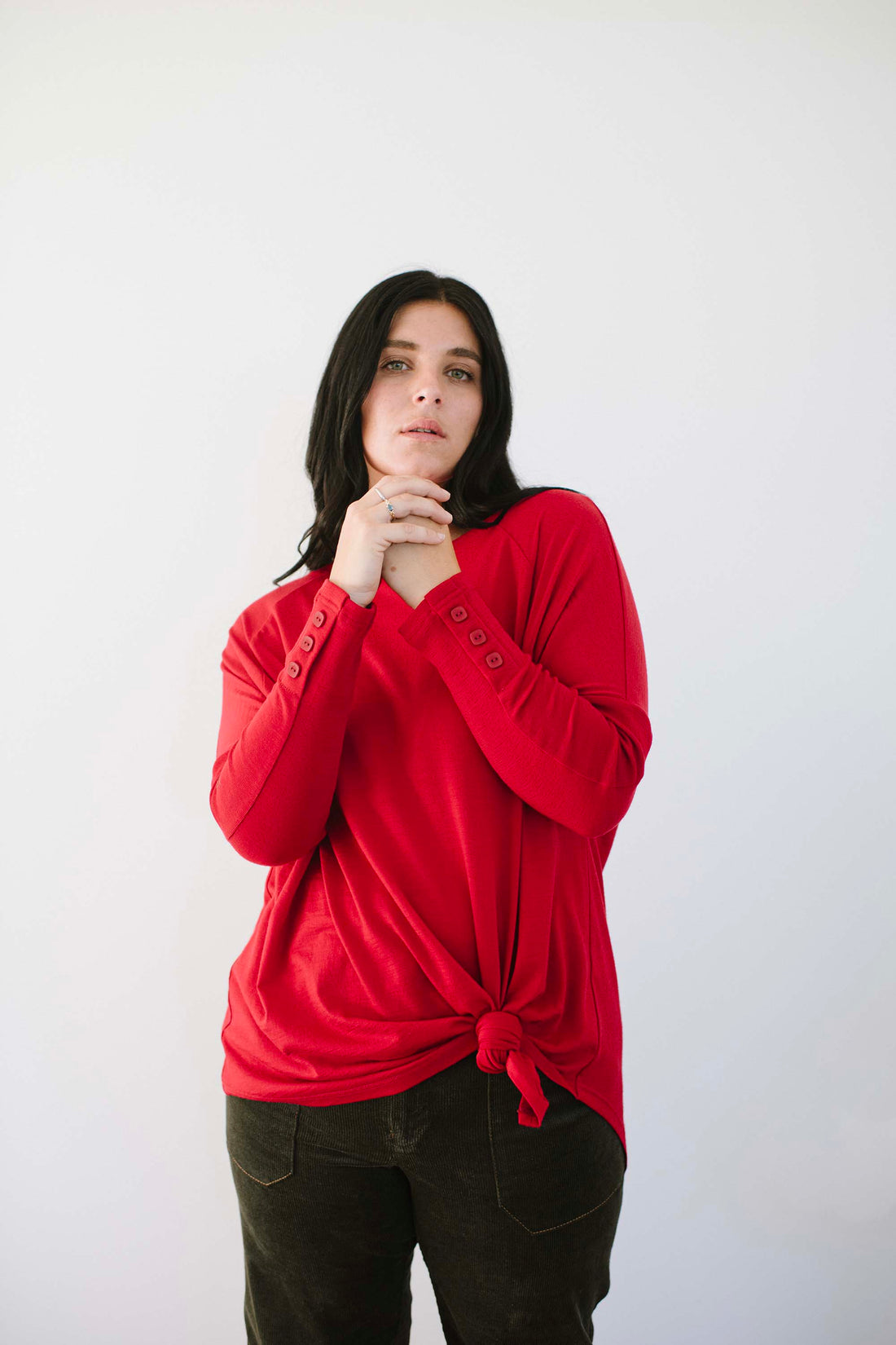 Bettie Monroe Falling Leaves Top