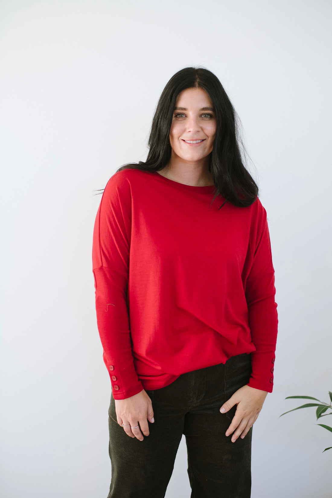 Bettie Monroe Falling Leaves Top