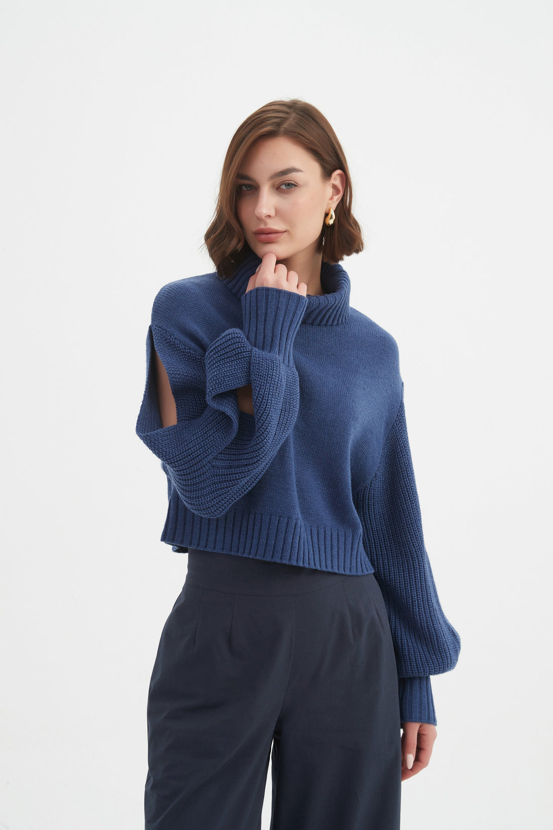Tirelli Ballon Sleeve Knit