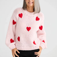 Heart on My Sleeve Knit