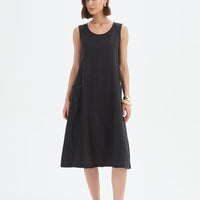 Tirelli Sleeveless Pocket Dress