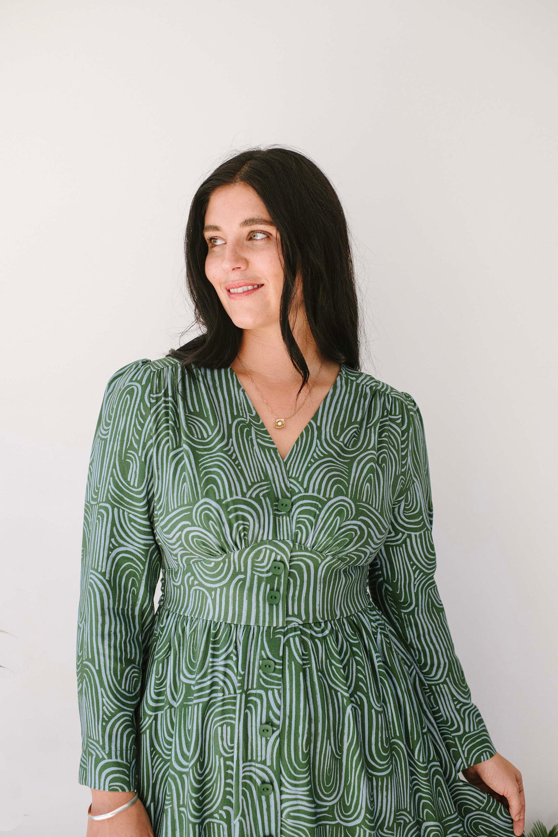 Bettie Monroe Lemon and Honey Dress