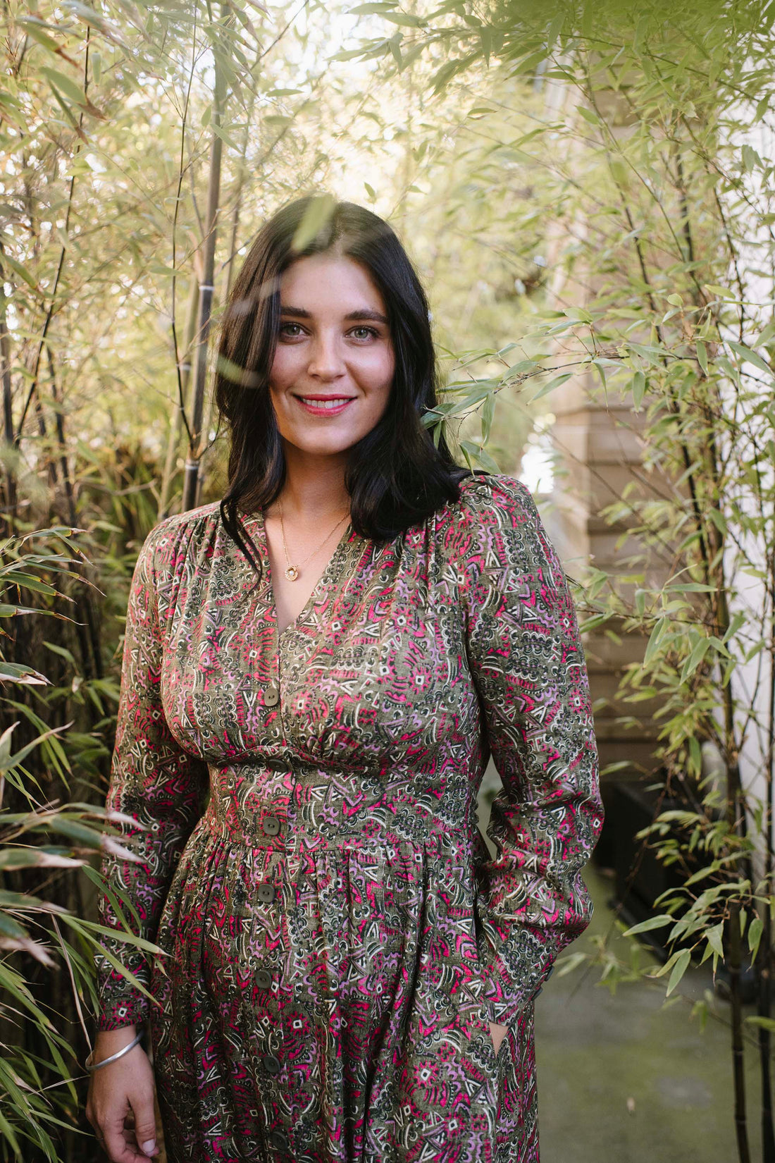 Bettie Monroe Lemon and Honey Dress