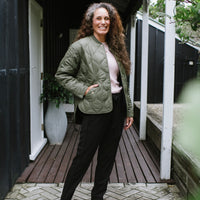 Moke Talei Quilted Bomber