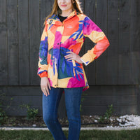 Scribbler Caribe Shell Coat