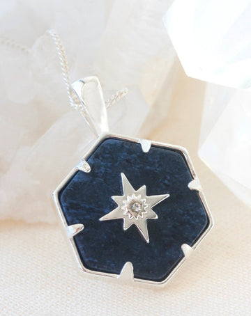 Sodalite Guiding Forces Necklace