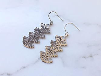 JJB Fan Earrings