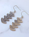 Fan Earrings