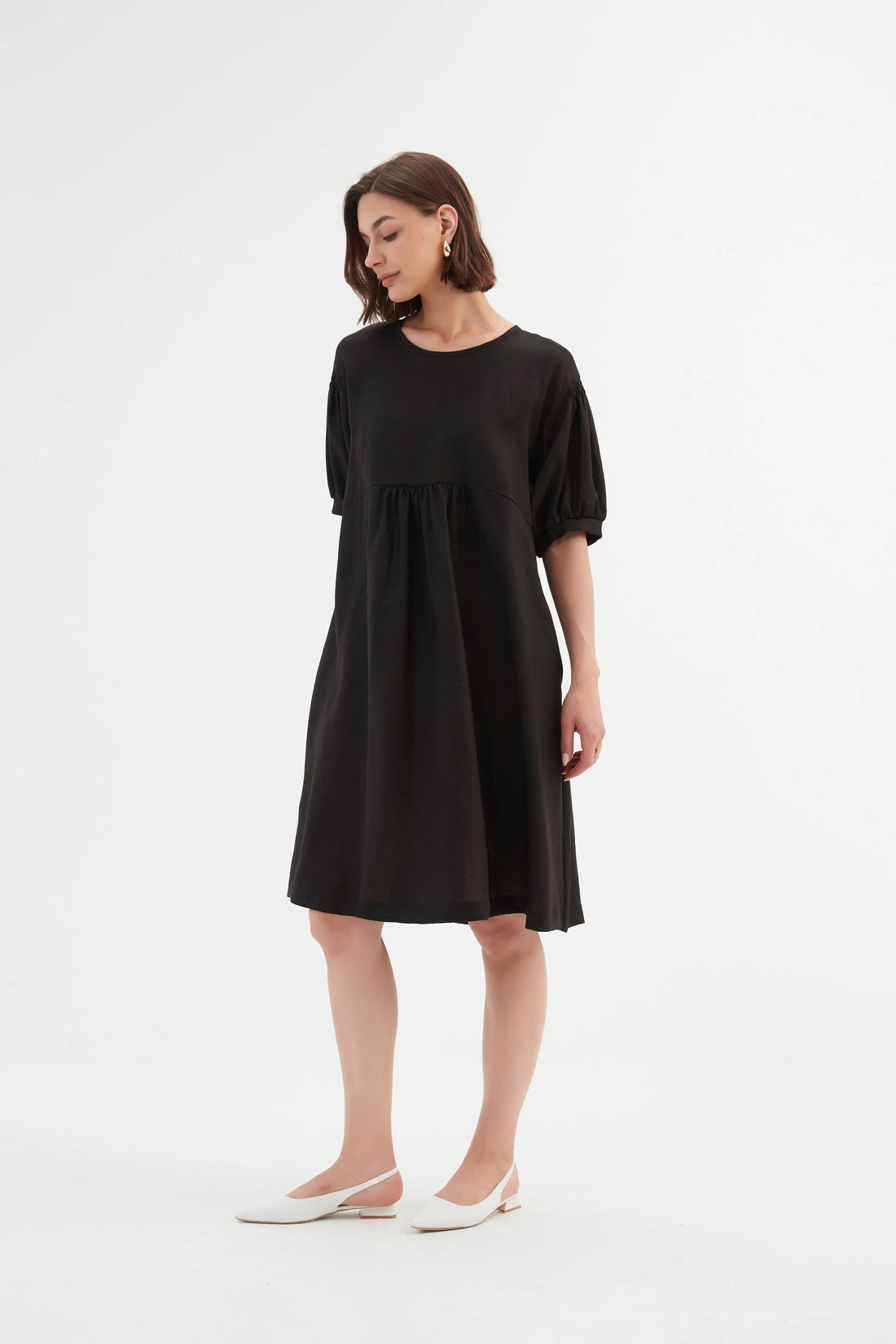 Tirelli Bishop Sleeve Dress