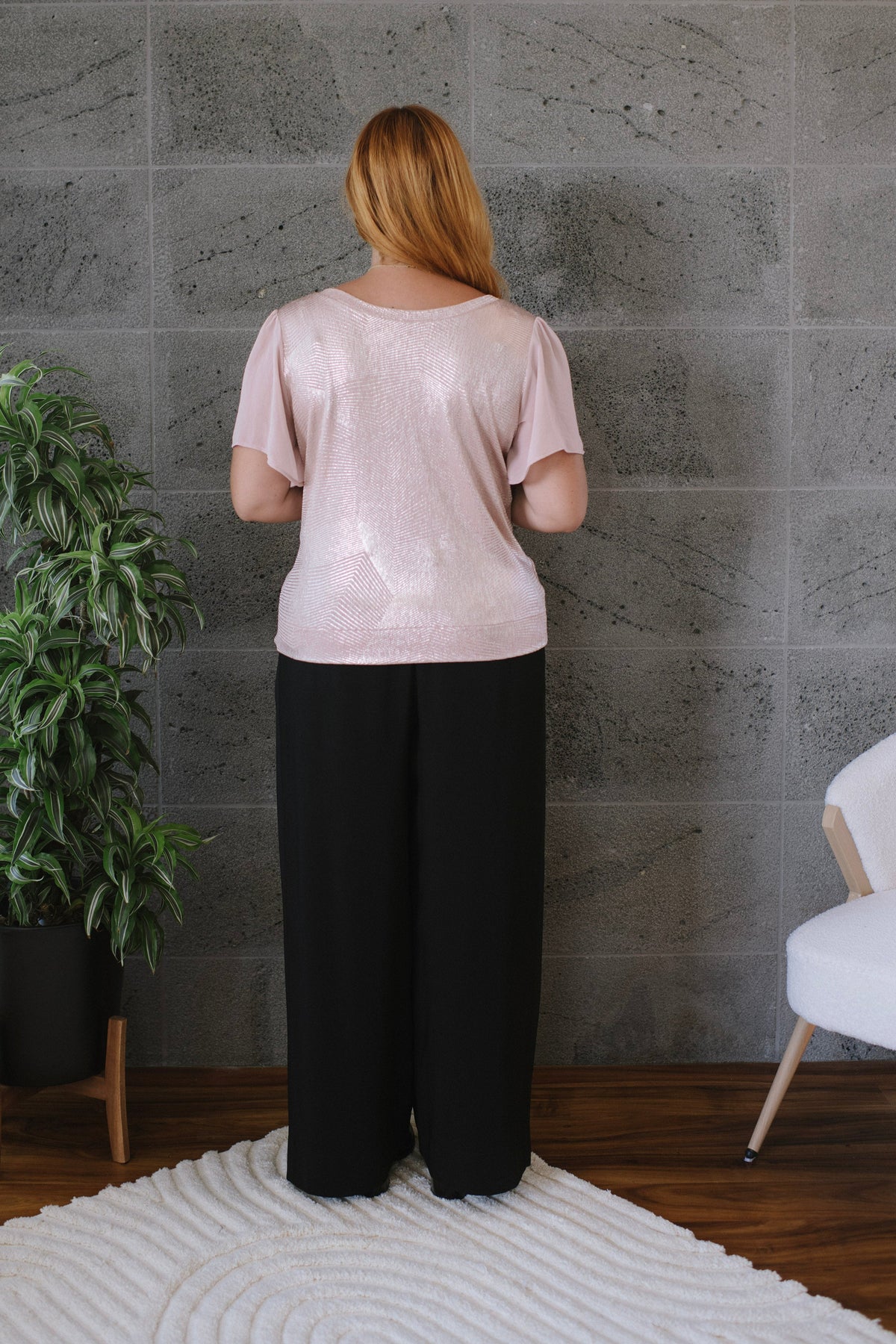 Glam Peachy Tee