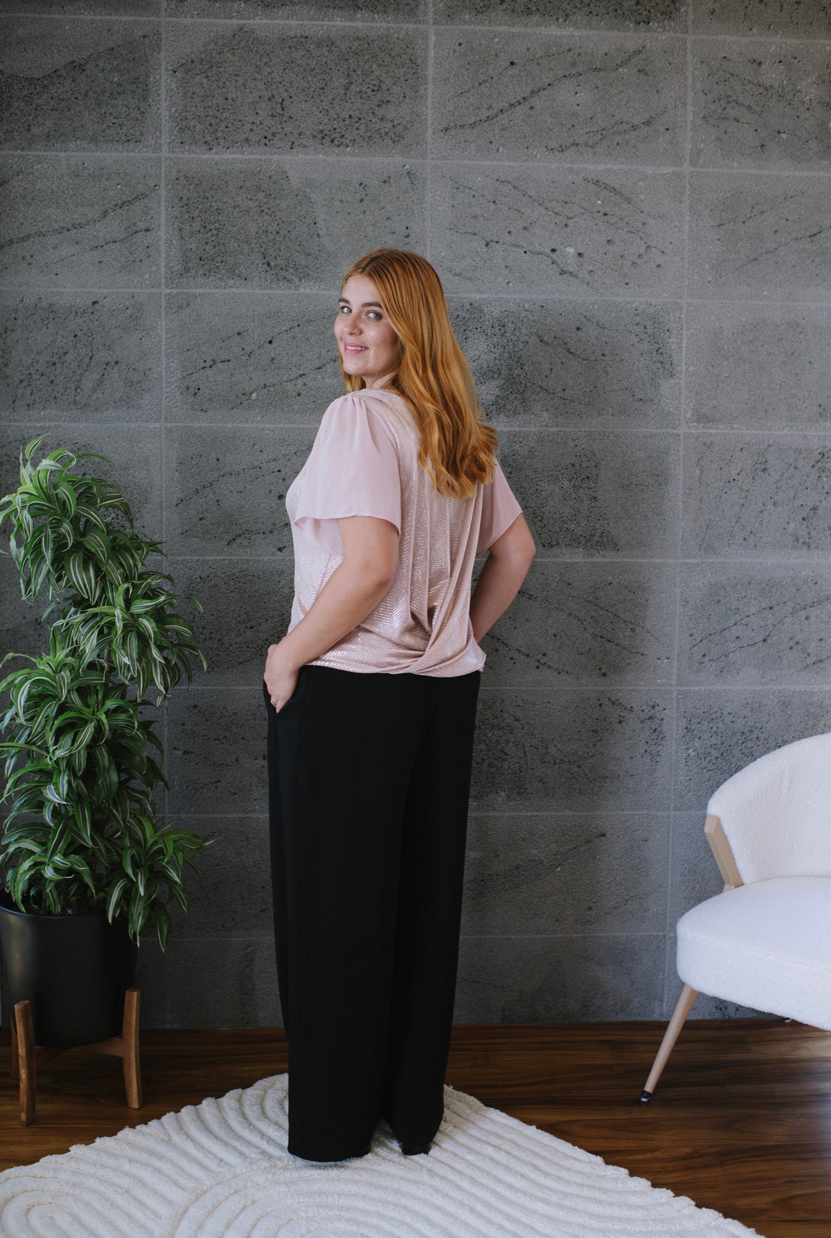 Glam Peachy Tee