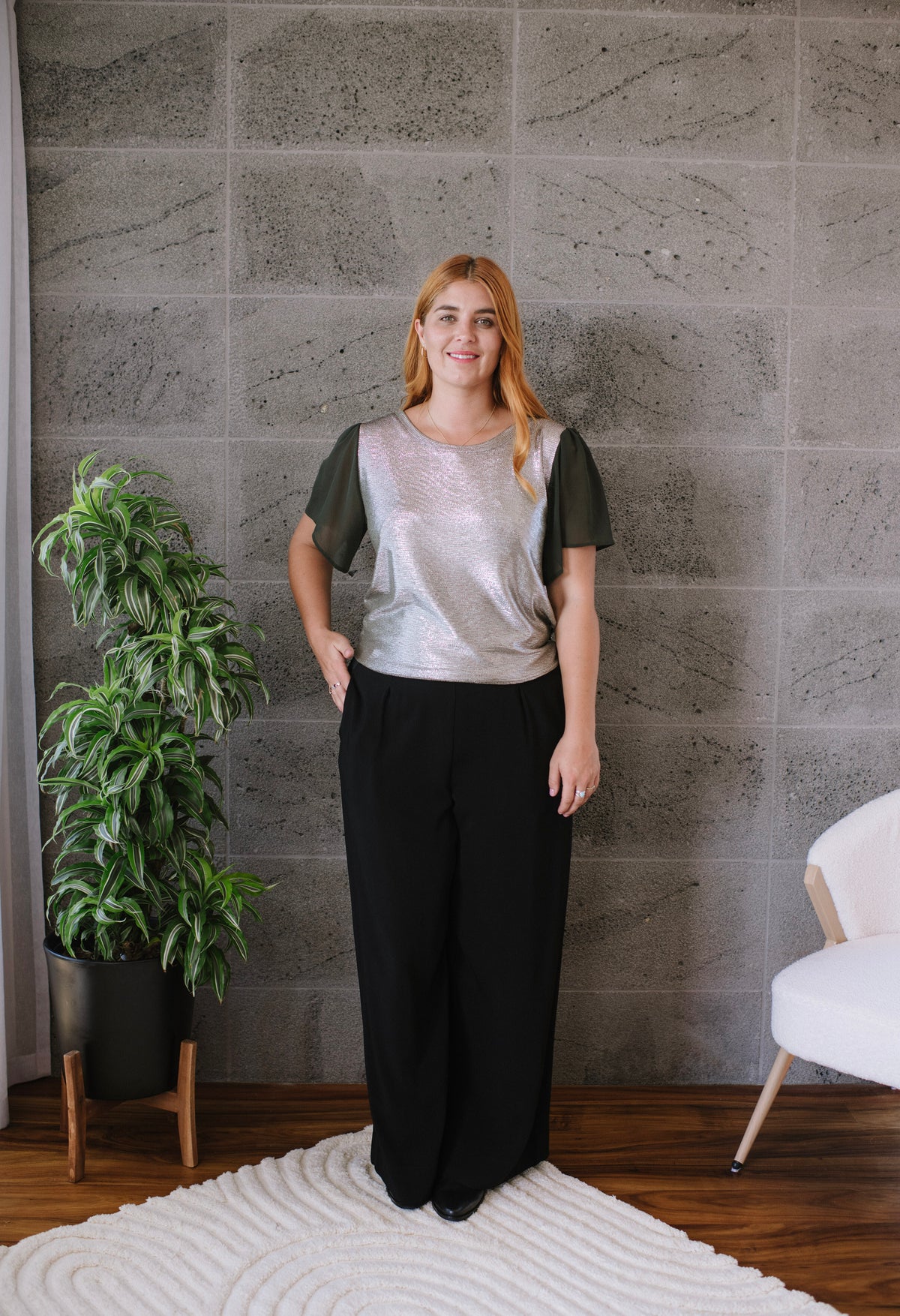 Glam Peachy Tee