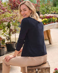 Classic Crew Neck Cardigan