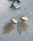 Chemistry Fern Earrings