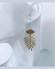 Chemistry Fern Earrings