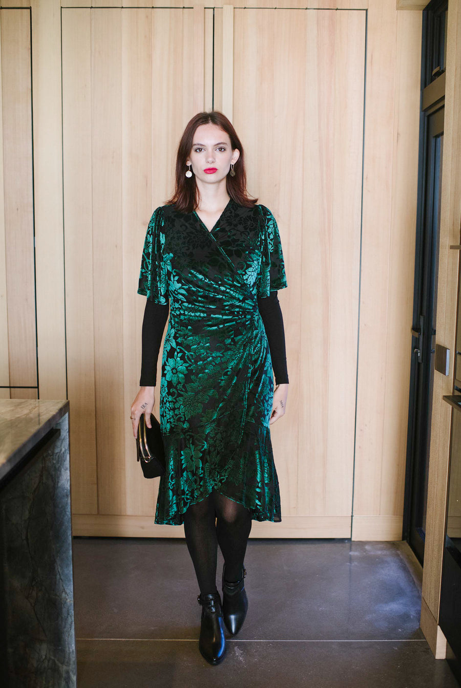 Winter Merino Dress Bettie Monroe Winter Merino Dress Bettie Monroe