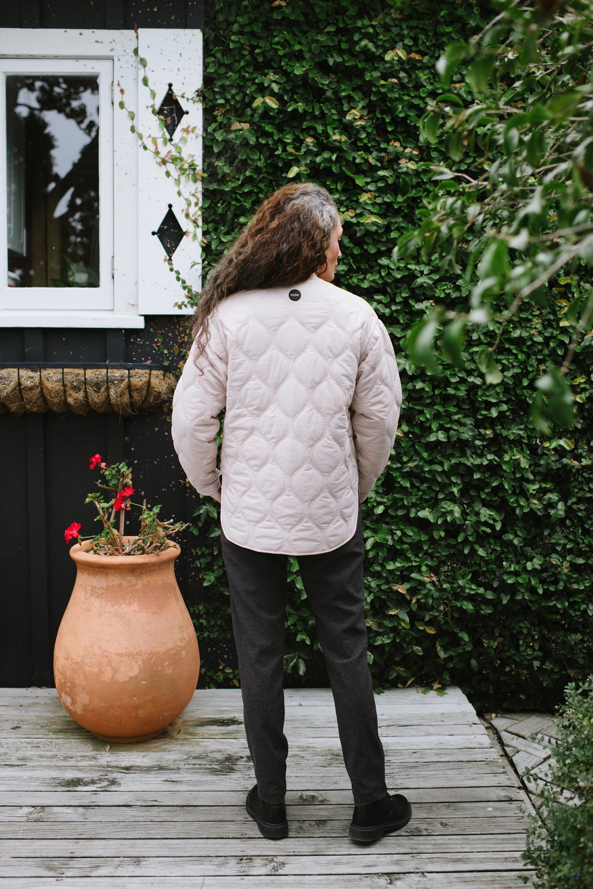 Moke Talei Quilted Bomber