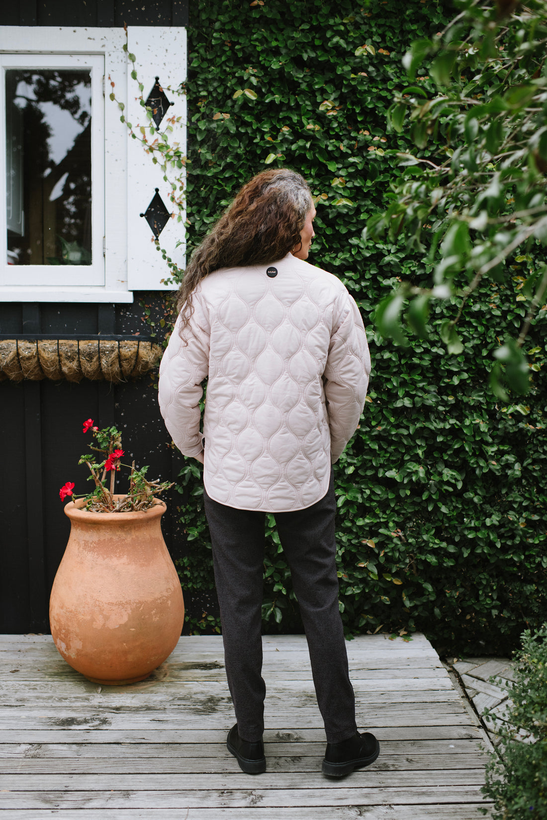 Moke Talei Quilted Bomber