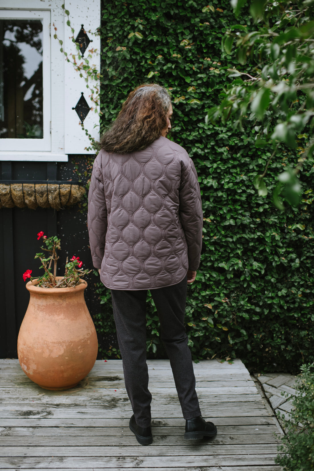 Moke Talei Quilted Bomber