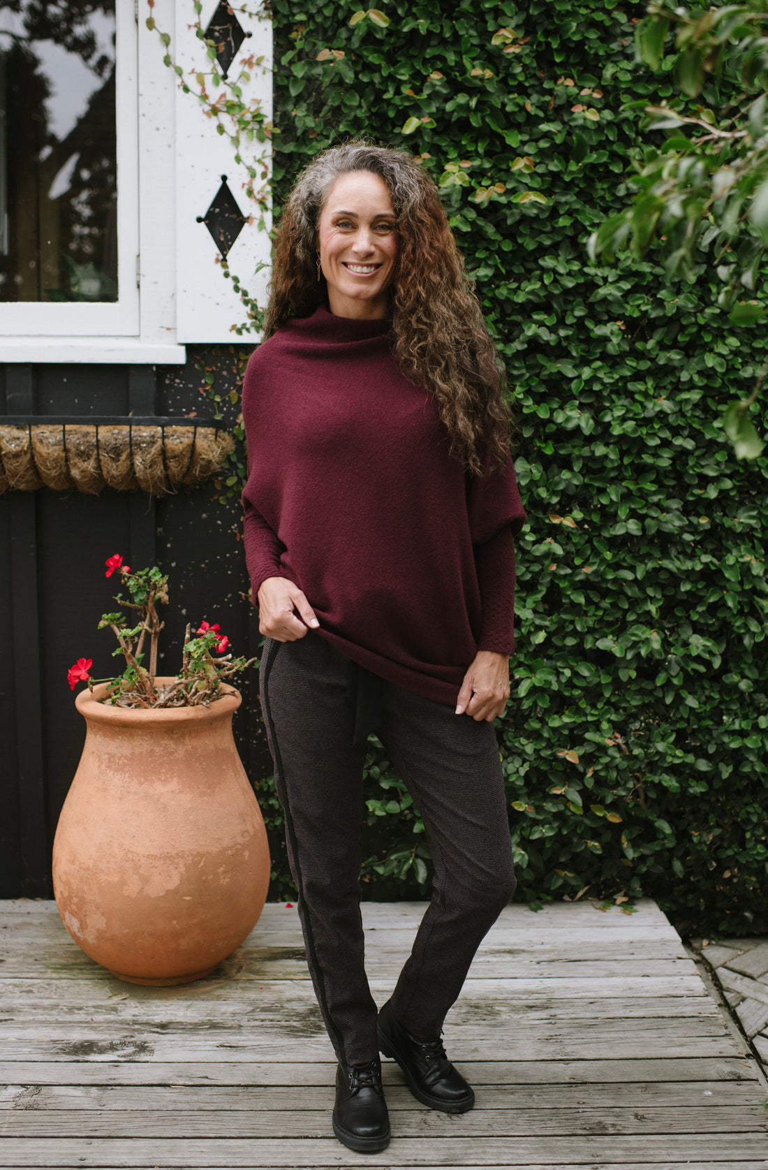 Chic Asymmetrical Sweater