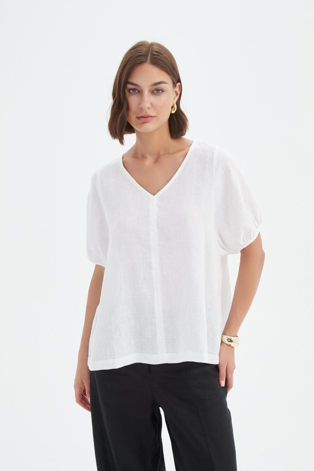 Tirelli Bishop Sleeve Top