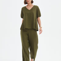 Tirelli Bishop Sleeve Top