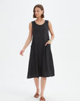 Tirelli Sleeveless Pocket Dress