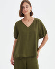 Tirelli Bishop Sleeve Top