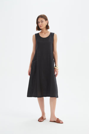 Tirelli Sleeveless Pocket Dress