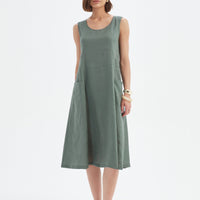 Tirelli Sleeveless Pocket Dress