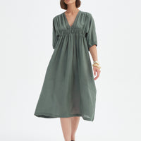 Tirelli Puff Sleeve Dress