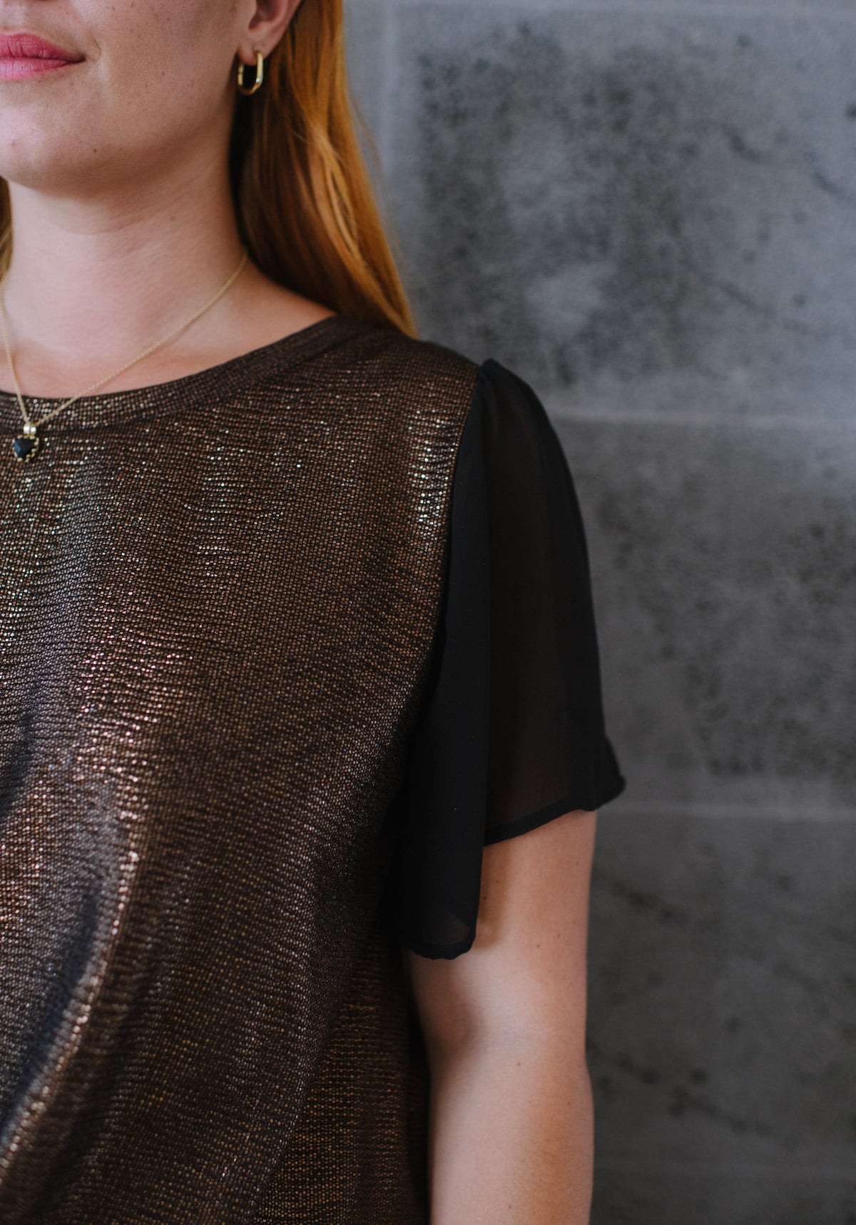 Glam Peachy Tee