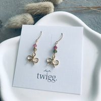 Cardin Tourmaline Bow Droplets