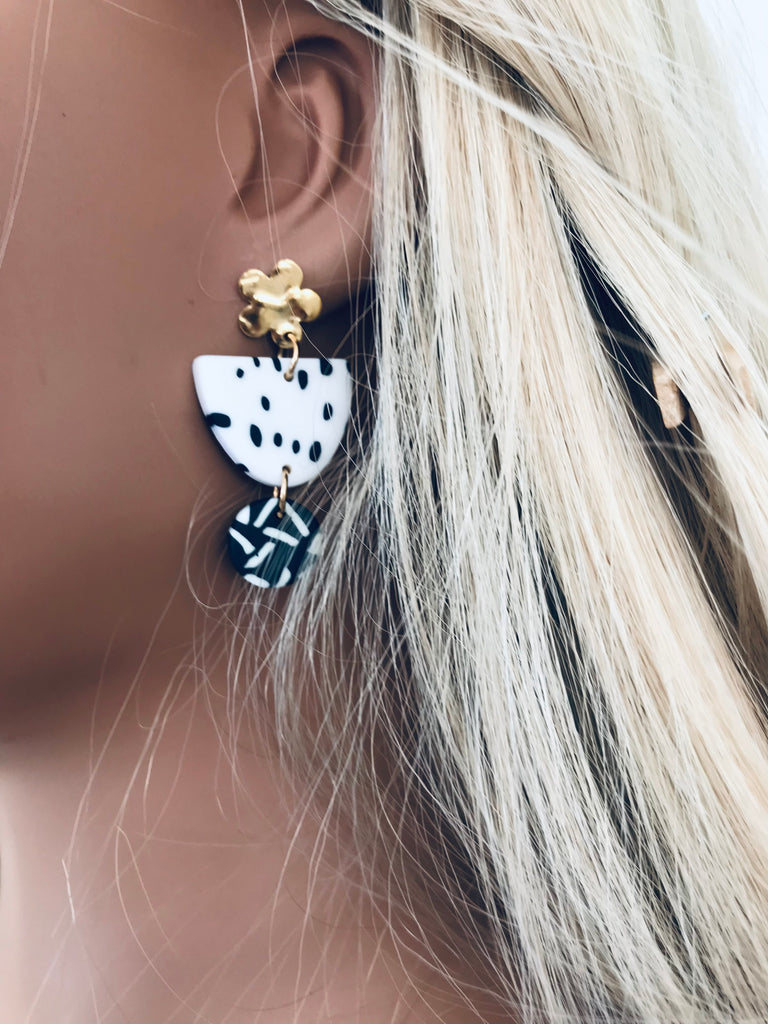 Abstract Petal Studs