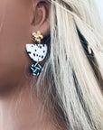 Abstract Petal Studs